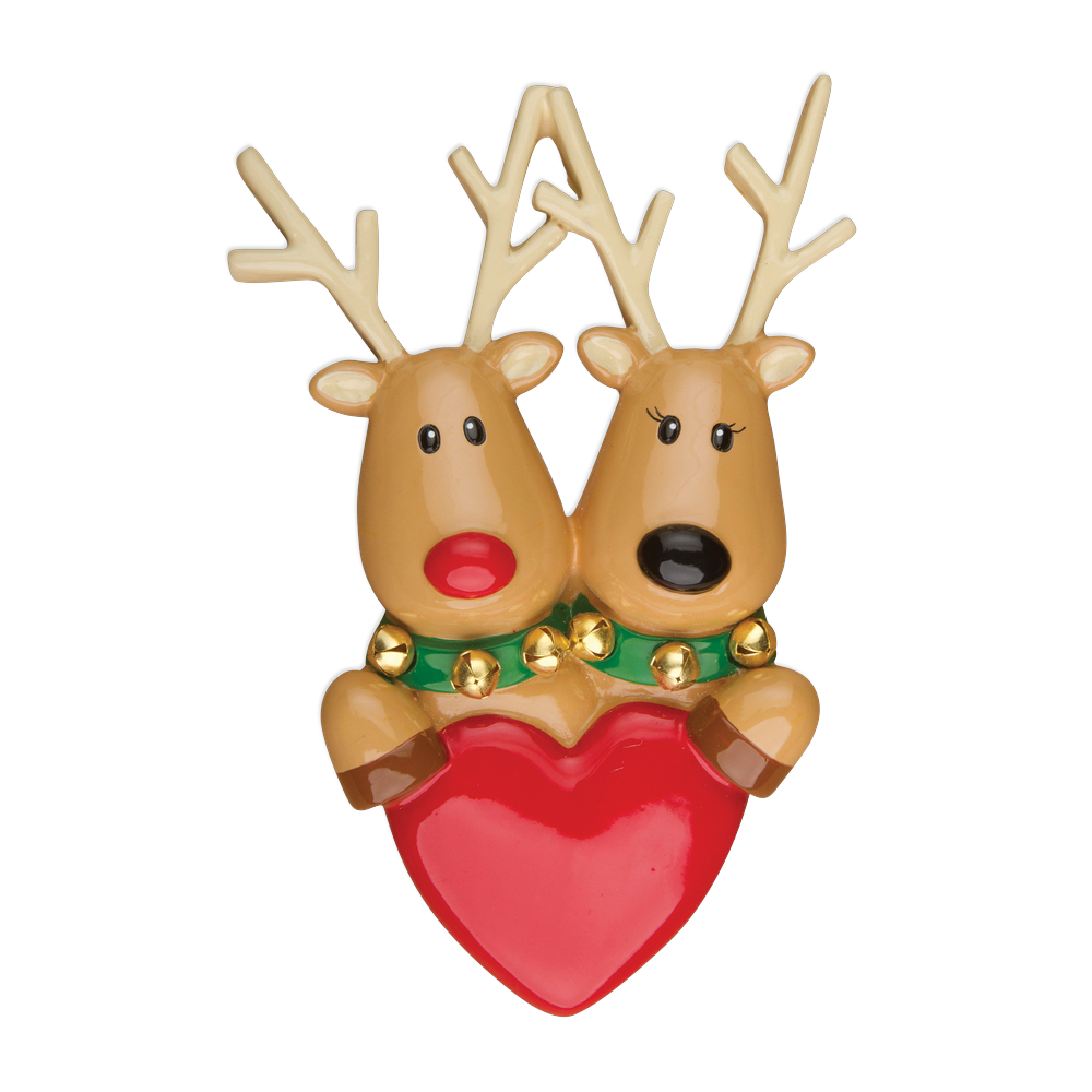 OR1018 - New Reindeer Personalised Christmas Decoration