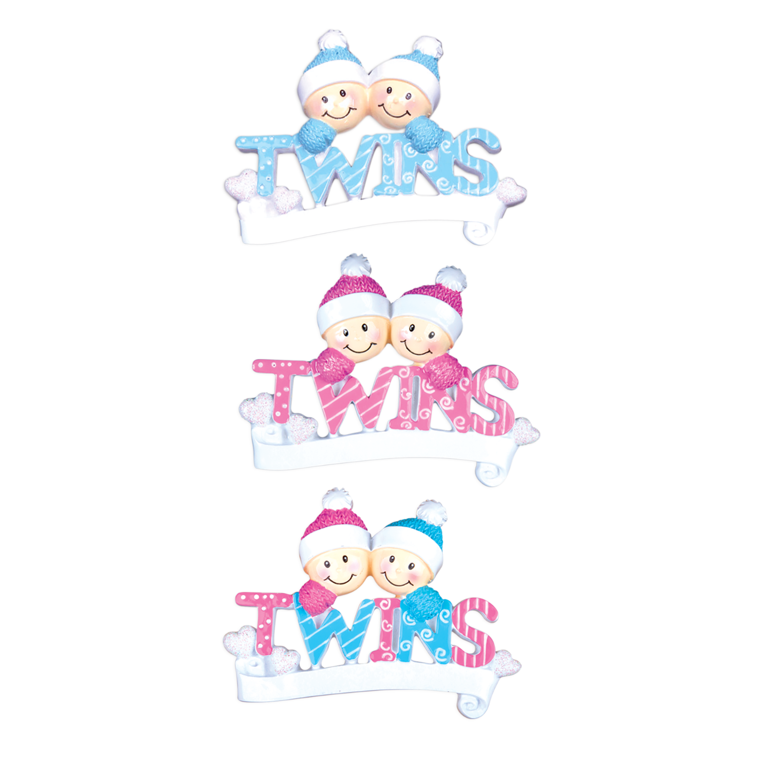 OR1166-A - Twins - Boys, Girls, Girl & Boy (Four of Each)