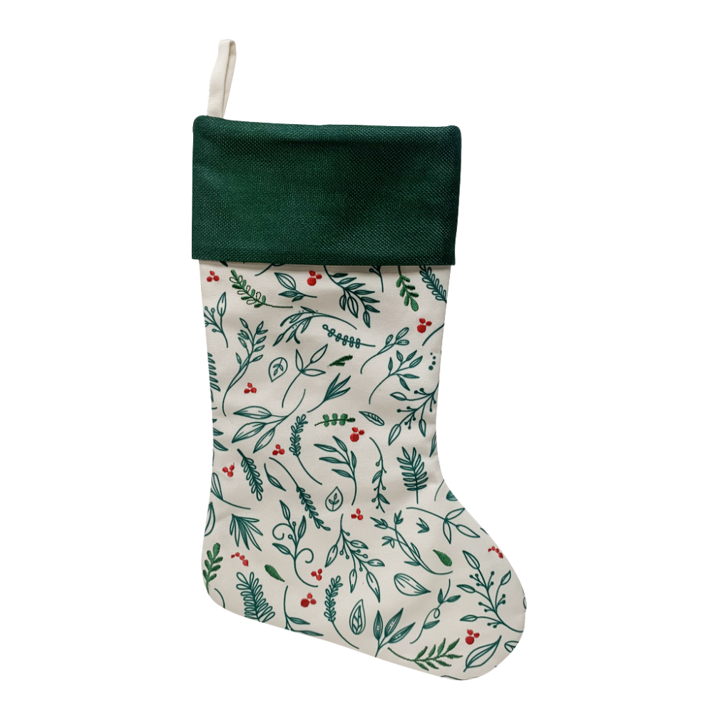 PBS178 - Greenery Christmas Stocking