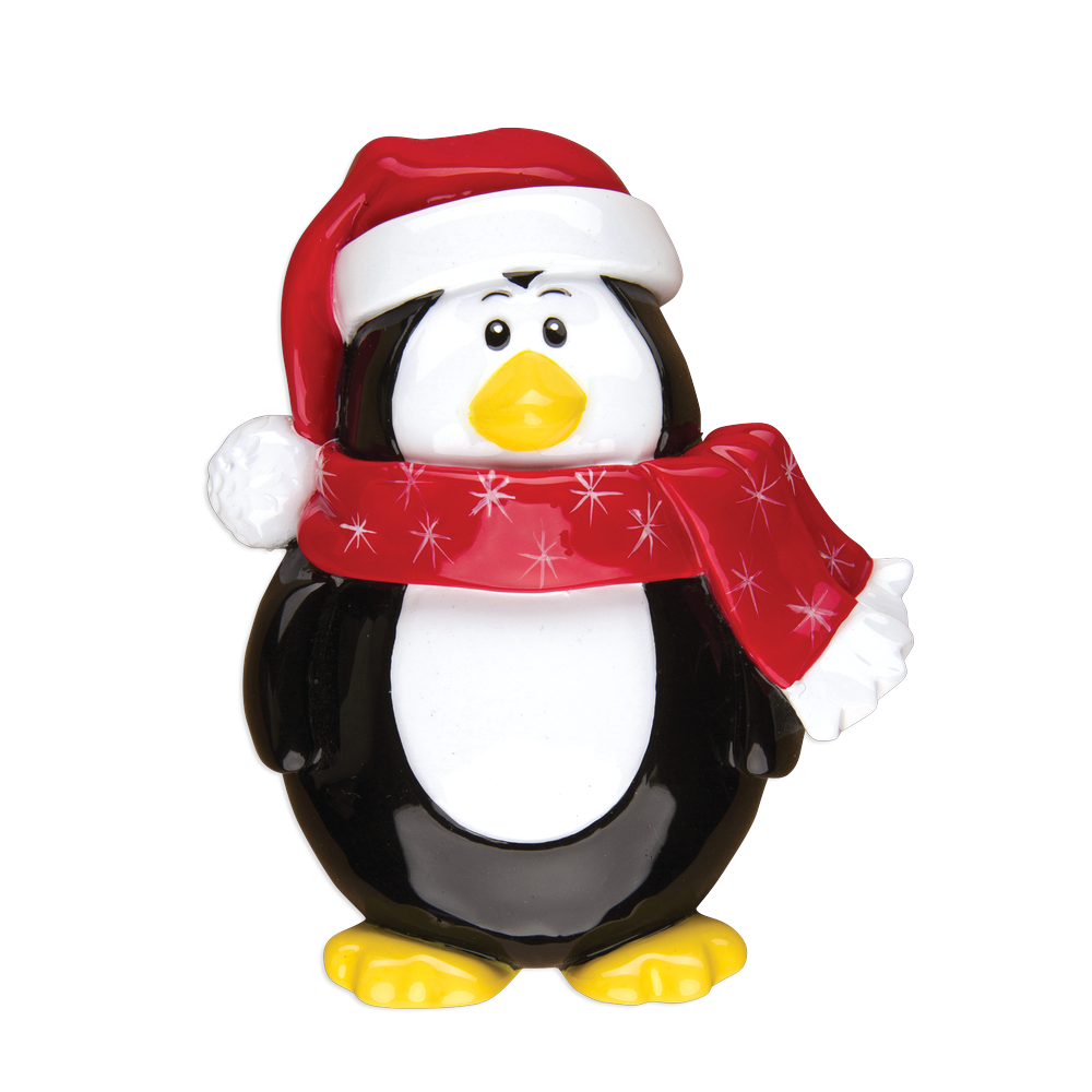 OR1310 - Penguin Character Personalised Christmas Decoration
