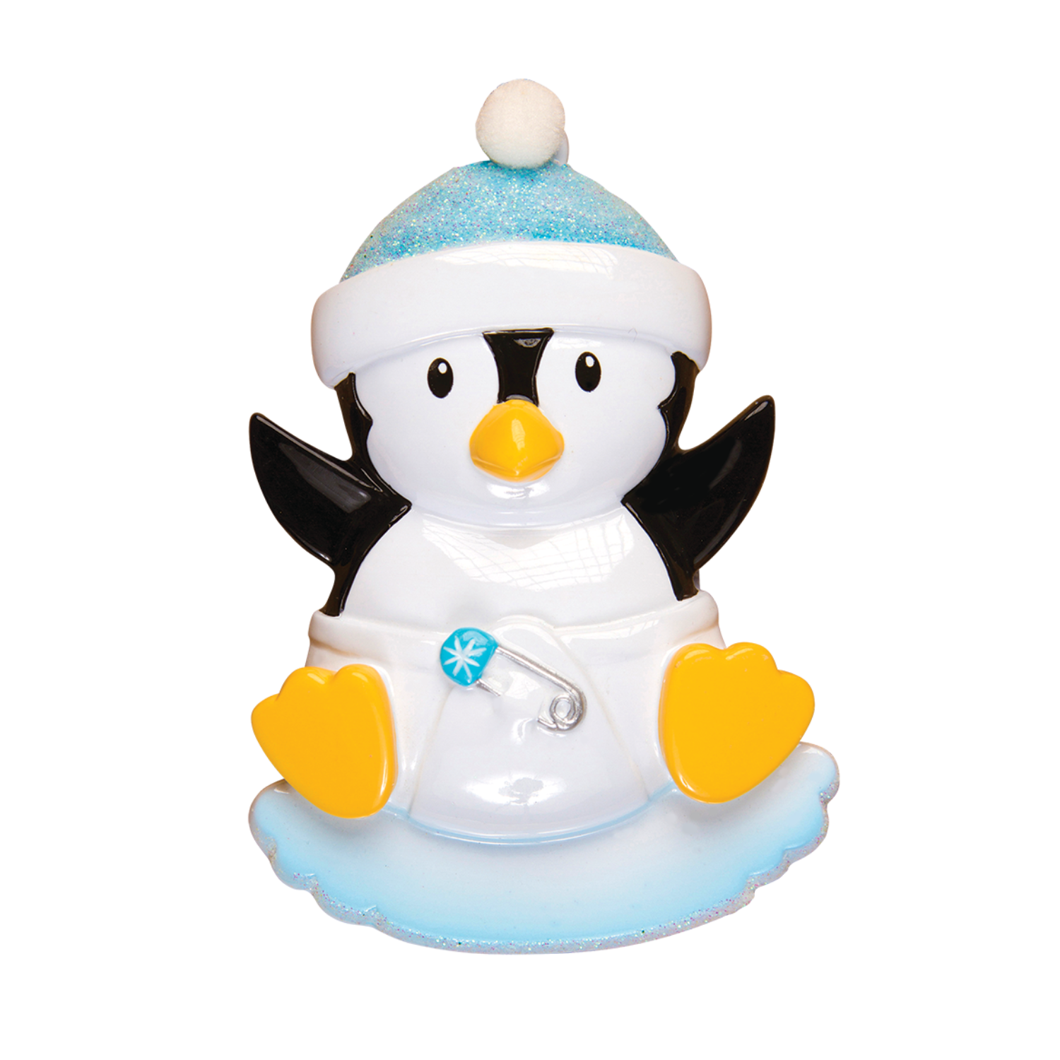 OR1493-B - Baby Penguin Boy Personalised Christmas Decoration