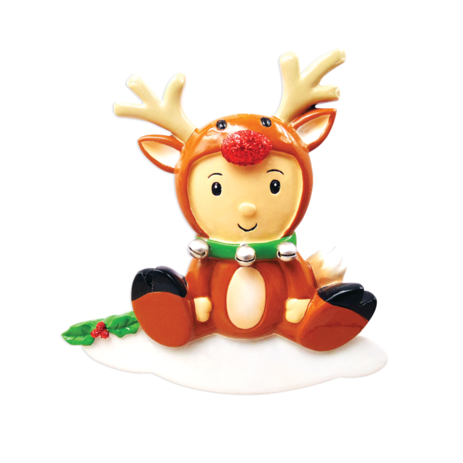 OR1638-B - Reindeer Baby Personalised Christmas Decoration