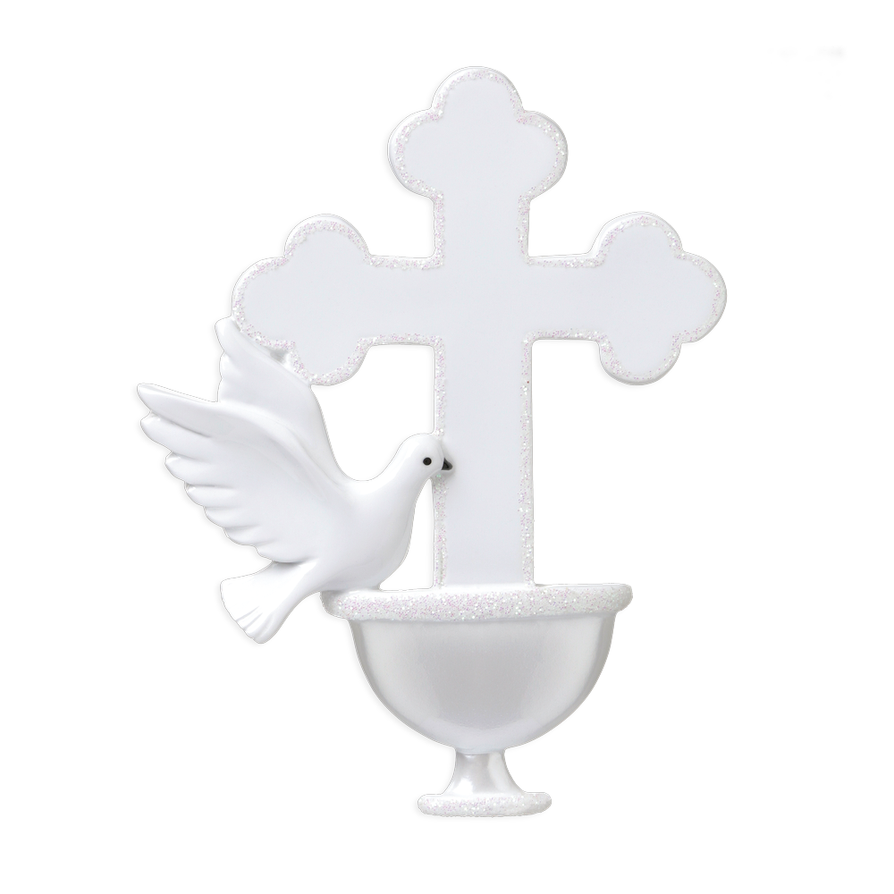 OR1682 - Baptism Personalised Christmas Ornament