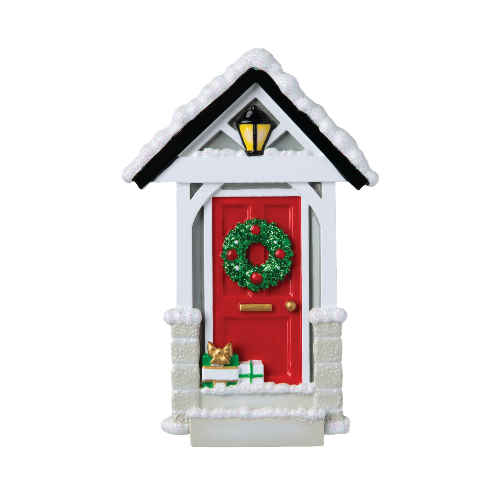 OR1698 - New Door Personalised Christmas Decoration