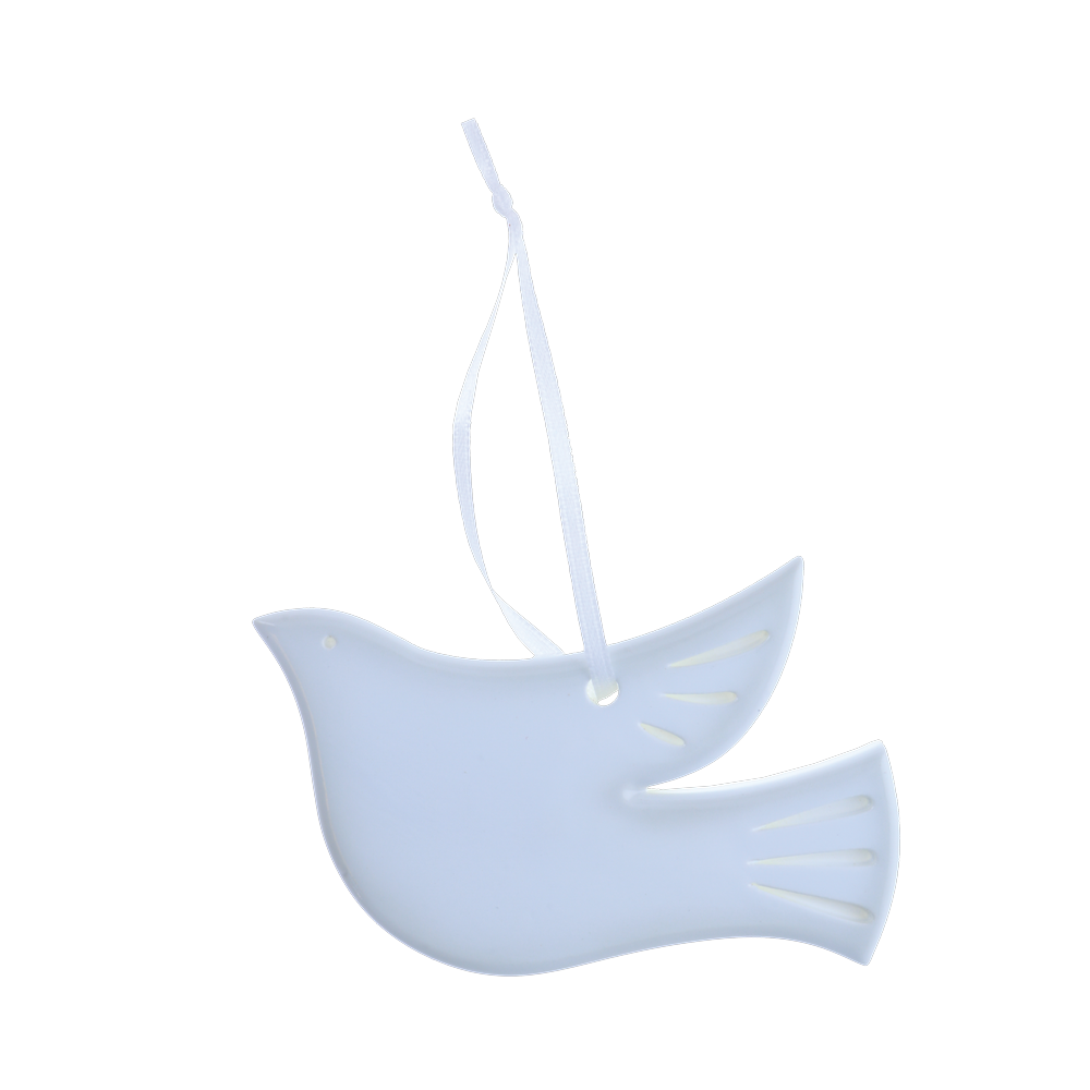 OR2129 - Modern Dove Personalised Christmas Decoration