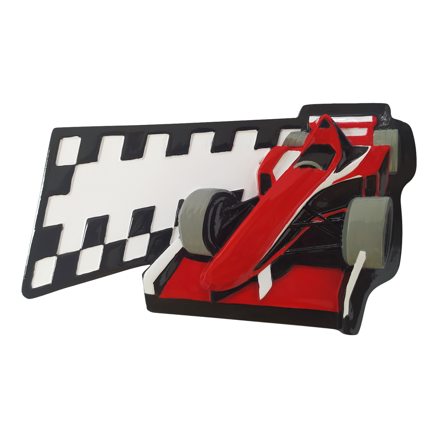 OR2245 - Race Car Personalised Christmas Decoration