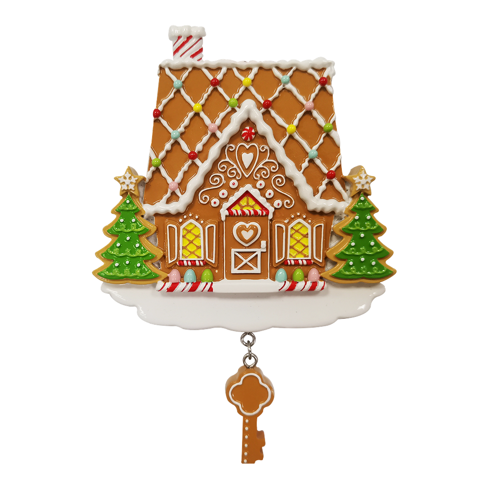 OR2394 - Gingerbread Our First Home Personalised Christmas Decoration
