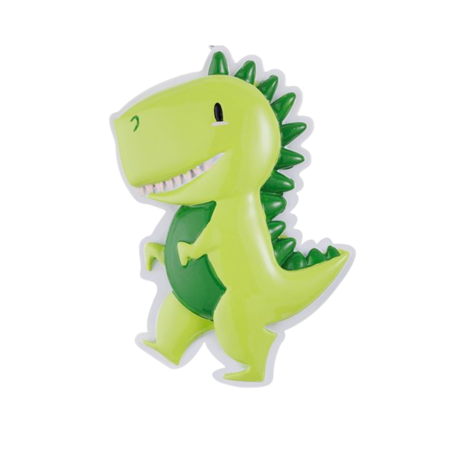OR2492 - Cutesy Green Dino Personalised Christmas Decoration