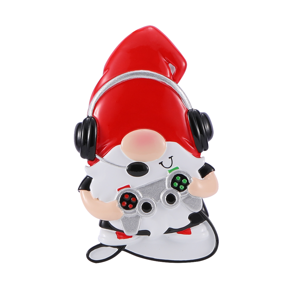 OR2530 - Gnome Gamer Personalised Christmas Decoration
