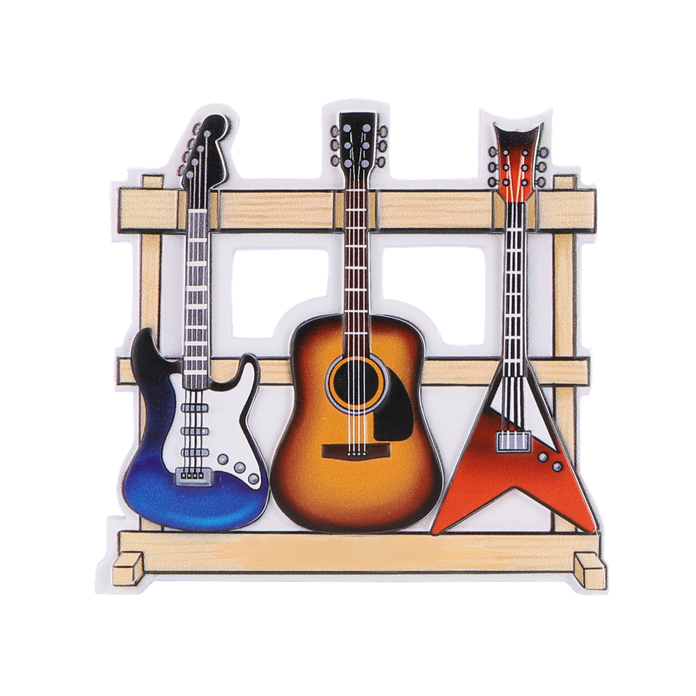 OR2577 - Guitars & Stand Personalised Christmas Decoration