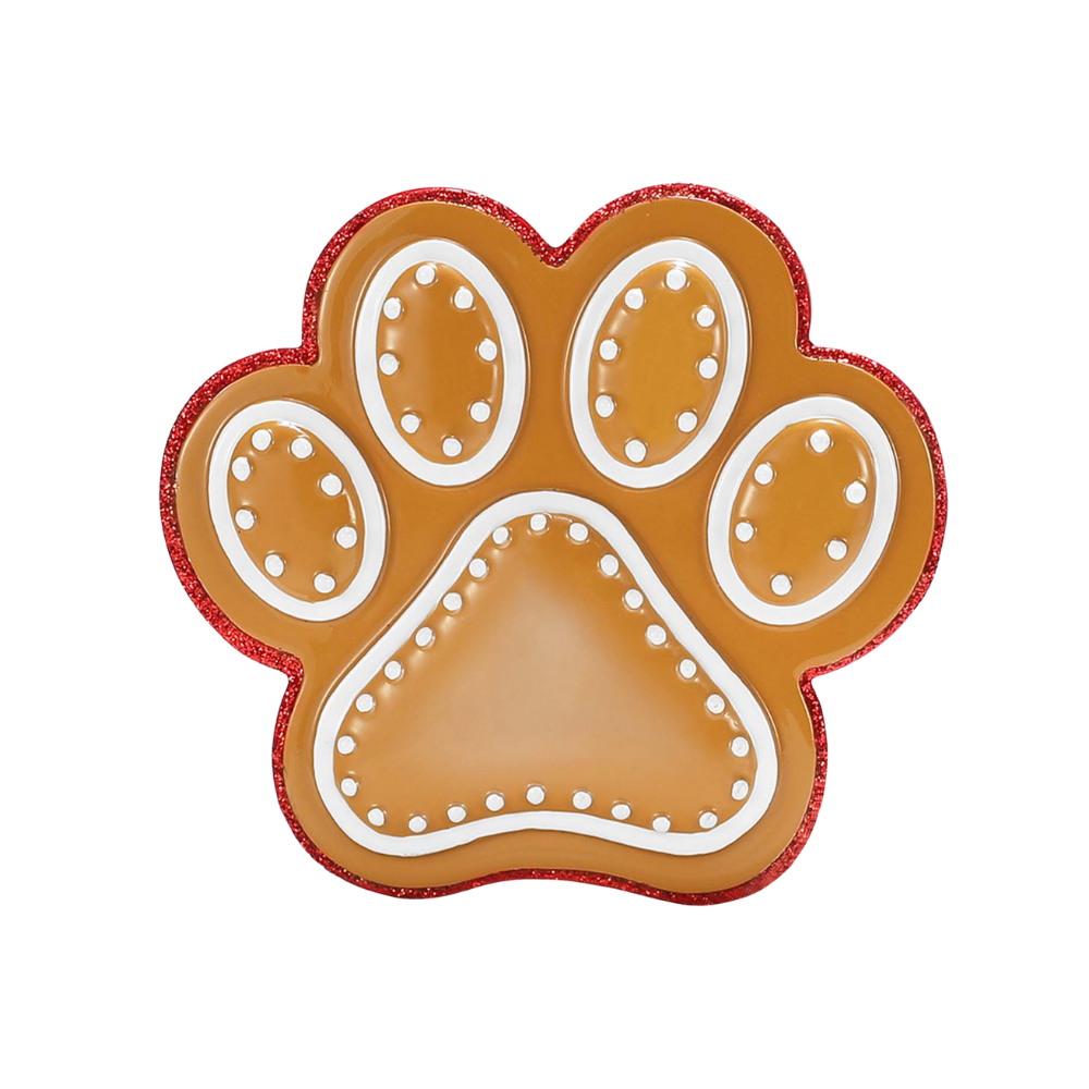 OR2767 - Gingerbread Paw Print