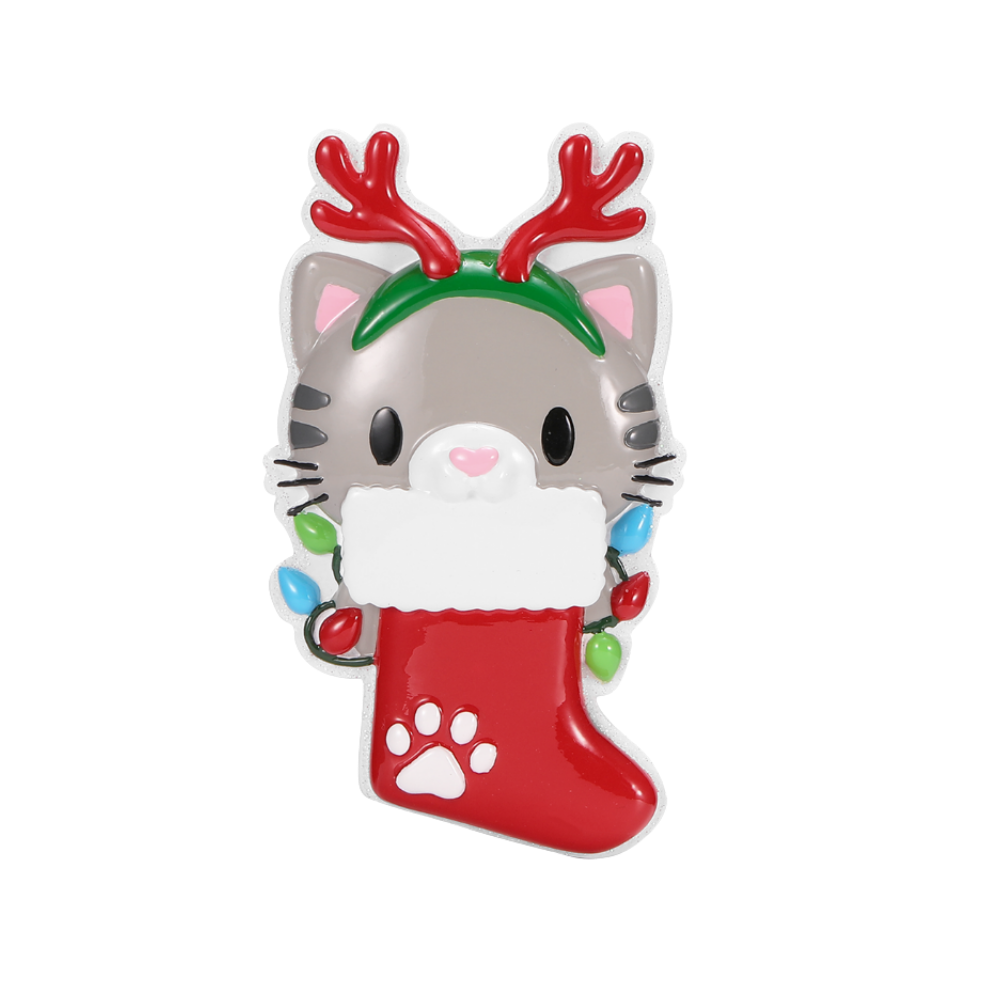 OR2833 - Cat With Reindeer Antlers