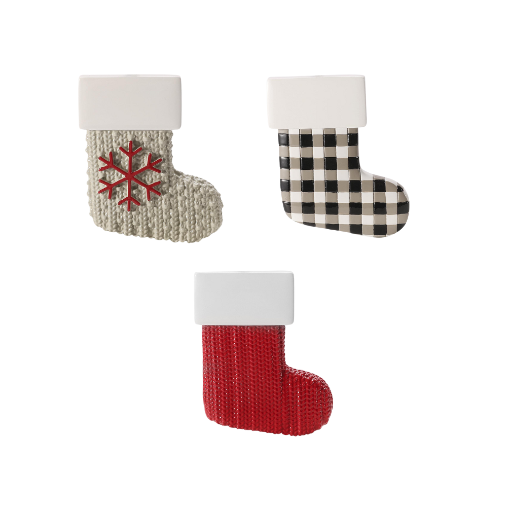 OR2997-A - Single Farmhouse Stocking (Assortment of 3)
