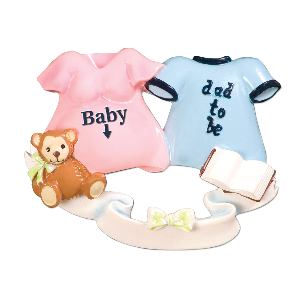 OR475 - We’Re Expecting Personalised Christmas Decoration