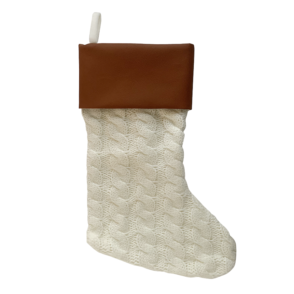 PBS174 - New White Knite Stocking