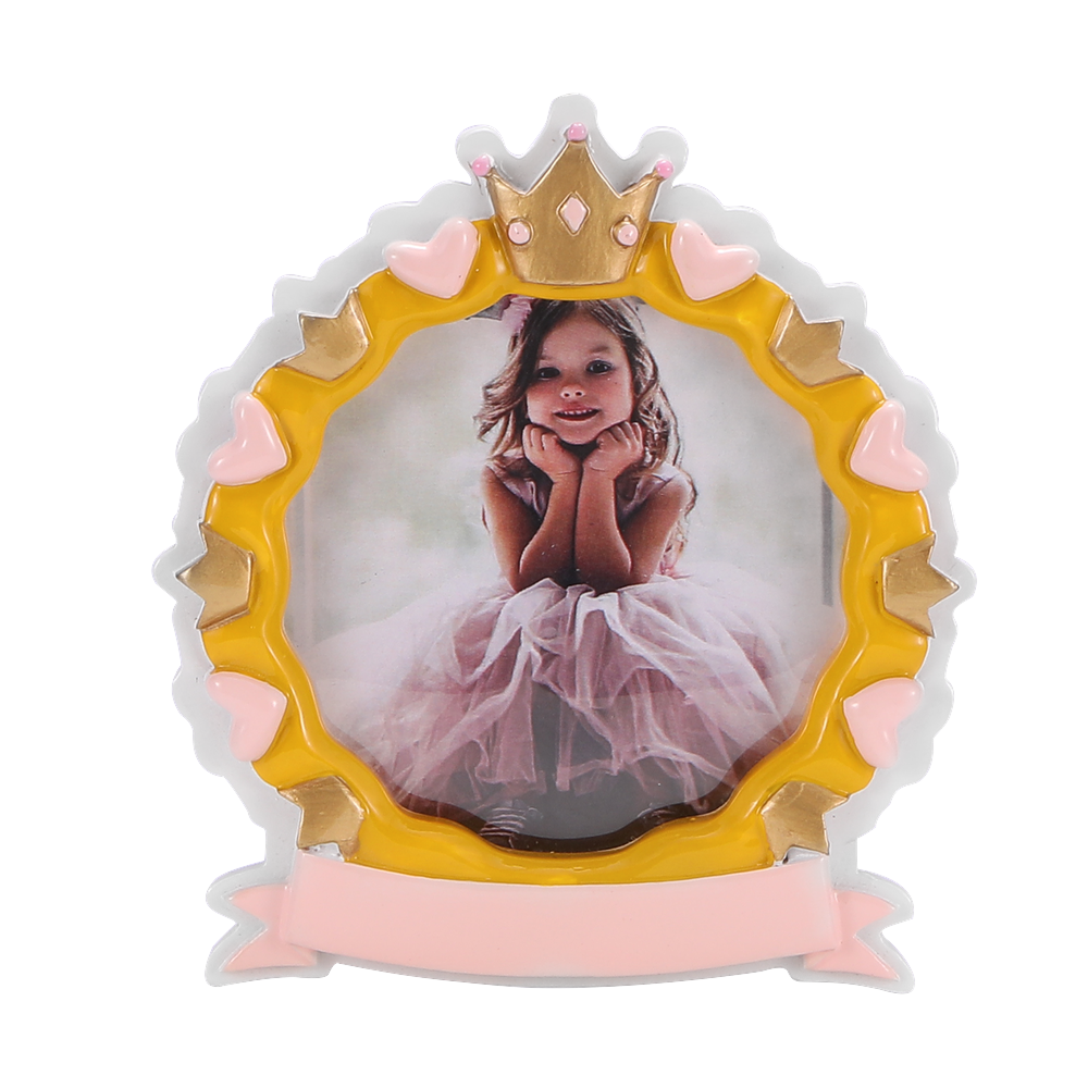PF2496 - Princess Photo Frame Personalised Christmas Decoration