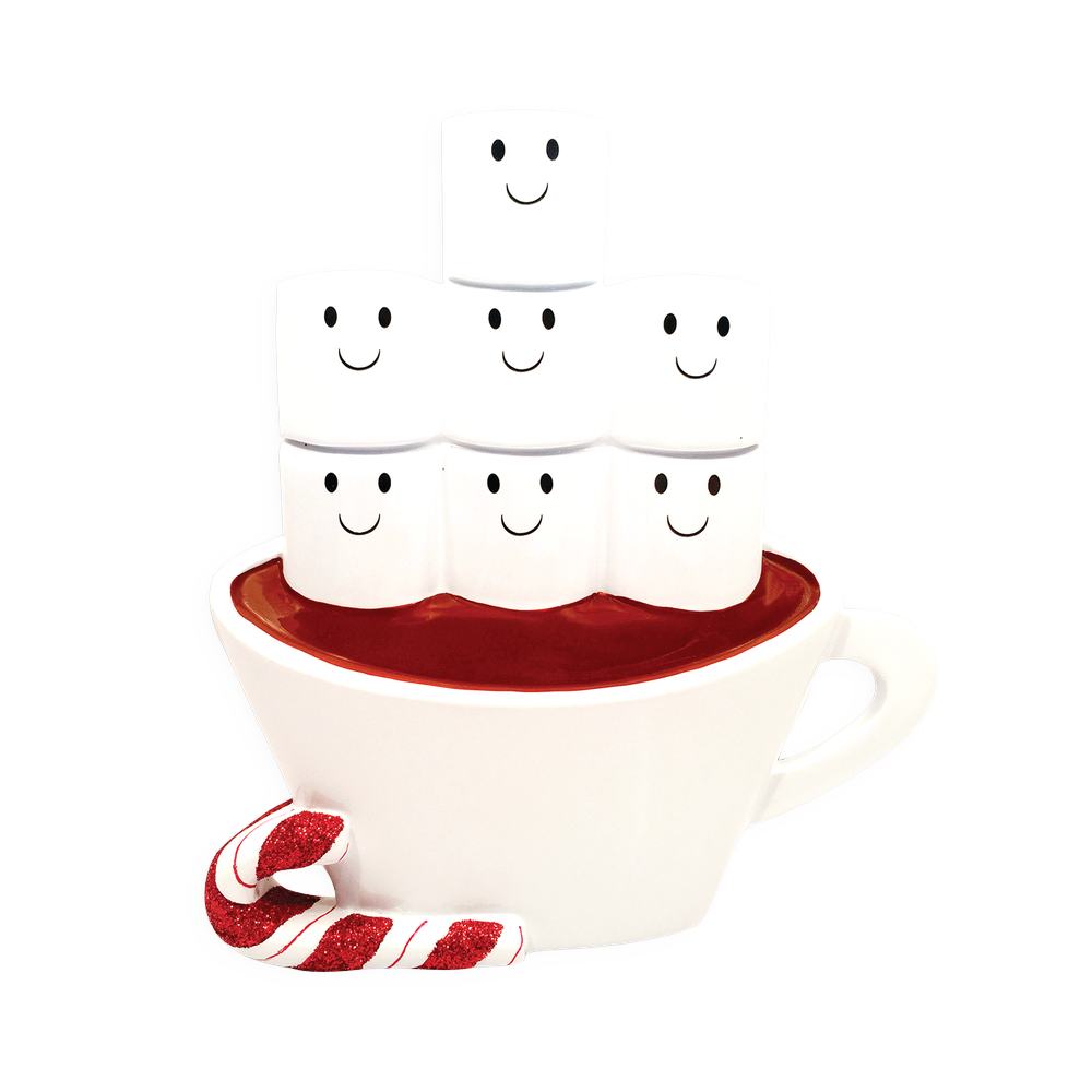 TT1213-7 - Hot Chocolate Family (7) Table Topper