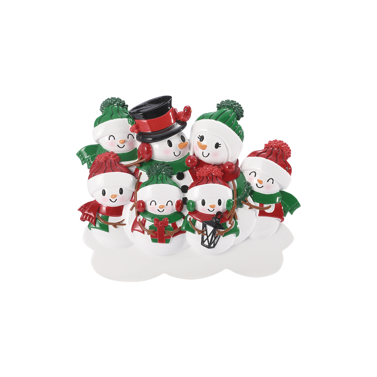 TT2255-7 - NEW SNOWMAN FAMILY of 7